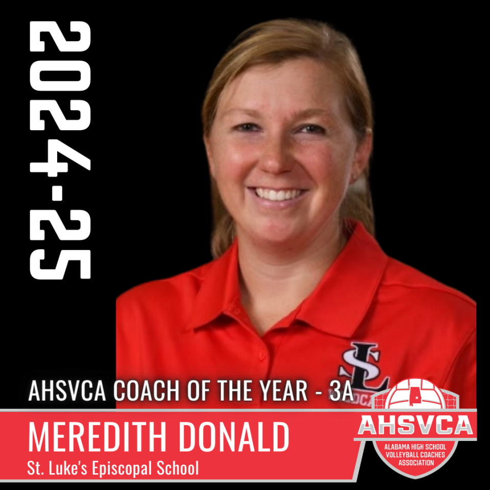 Featured image for “Donald Named AHSVCA Coach of the Year”