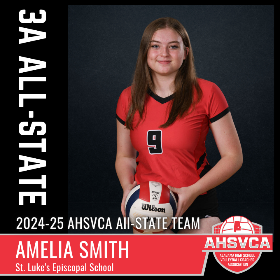 Amelia Smith Volleyball 2024 3A All State First Team