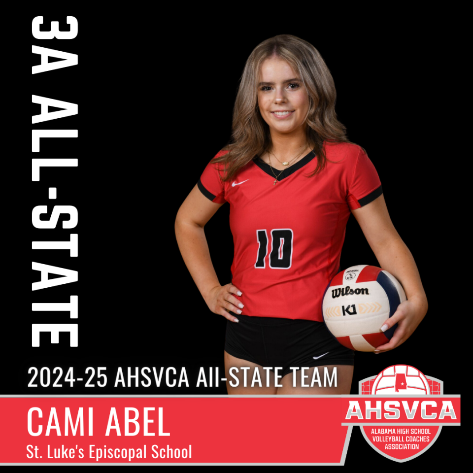 Cami Abel Volleyball AHSVCA 3A All-State First Team