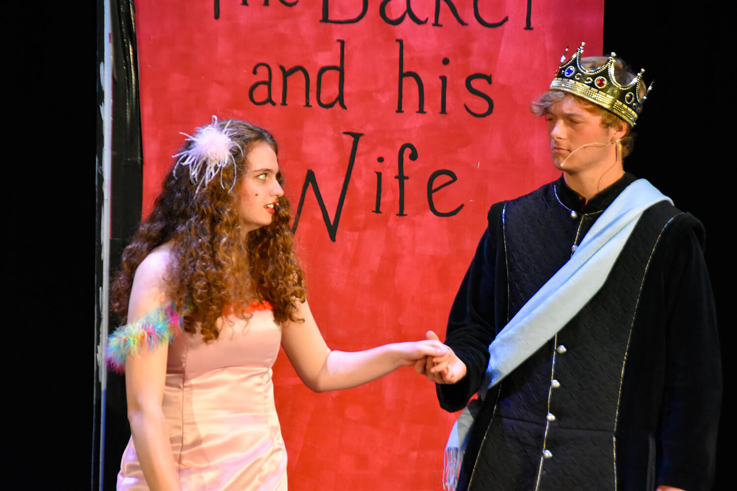 Jackson Boone and Sophie Bitzer in Into The Woods