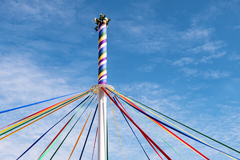 May pole for springfest
