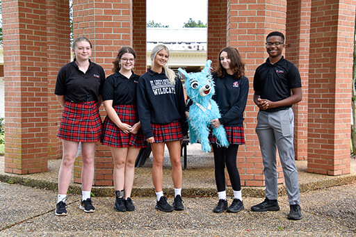 St. Luke's Spanish 1 students wrap up the year by creating pinatas.