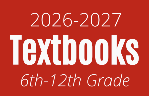 Featured image for “2026-2027 6th-12th Grade Textbook List”