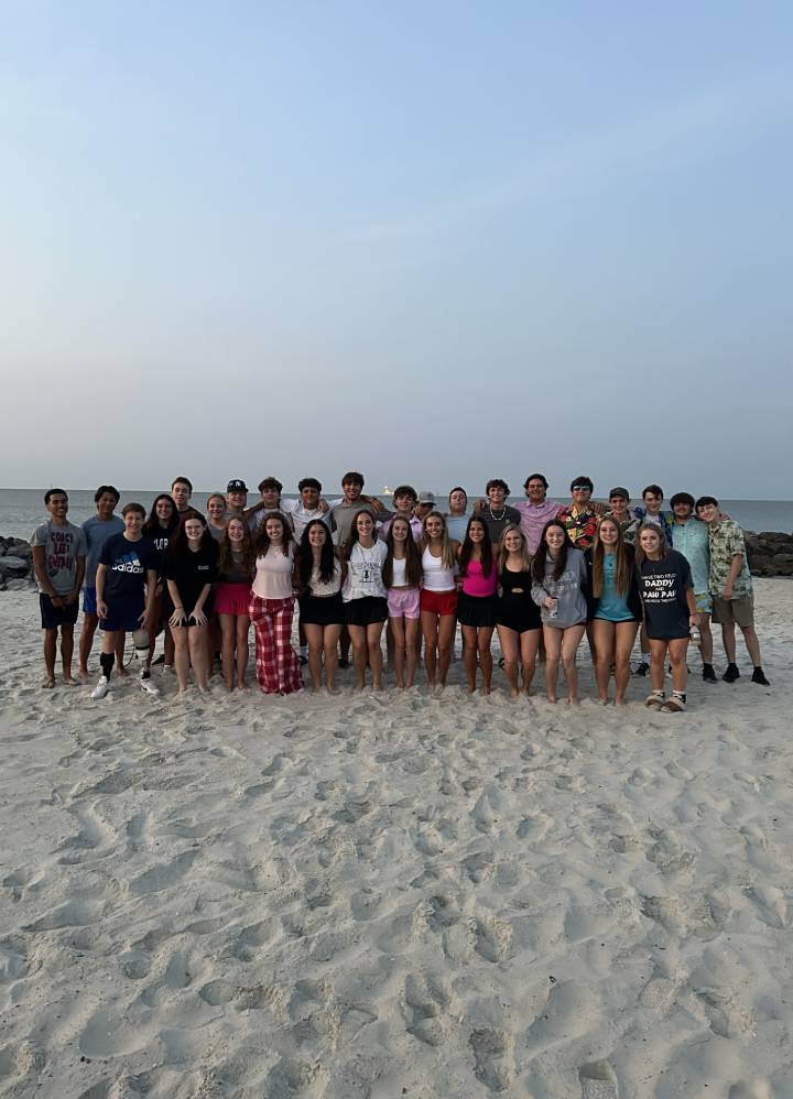 2025 Senior Sunrise tradition at St. Luke's on Dauphin Island