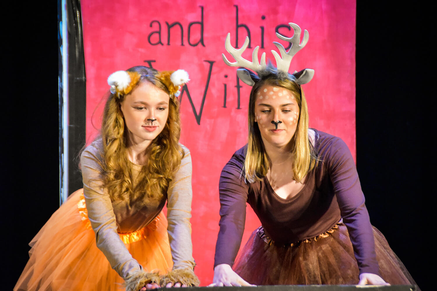 Chloe watts and Emily Mckellar in Into The Woods