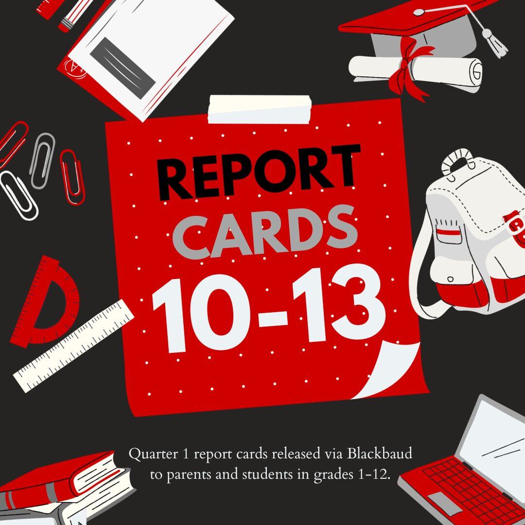 Featured image for “Quarter 1 Report Cards Posted”