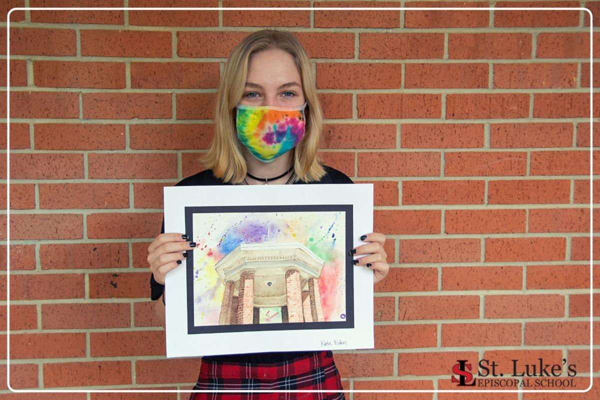 Featured image for “Kate Eden Wins Art Contest”